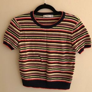 Zara knit top
